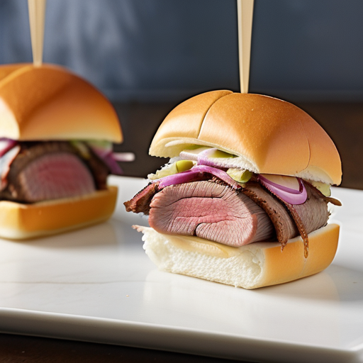 roast beef hawaiian roll sliders