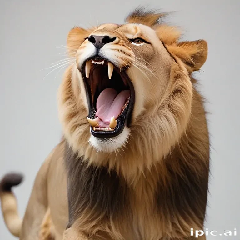 lion roar png