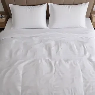bed top view