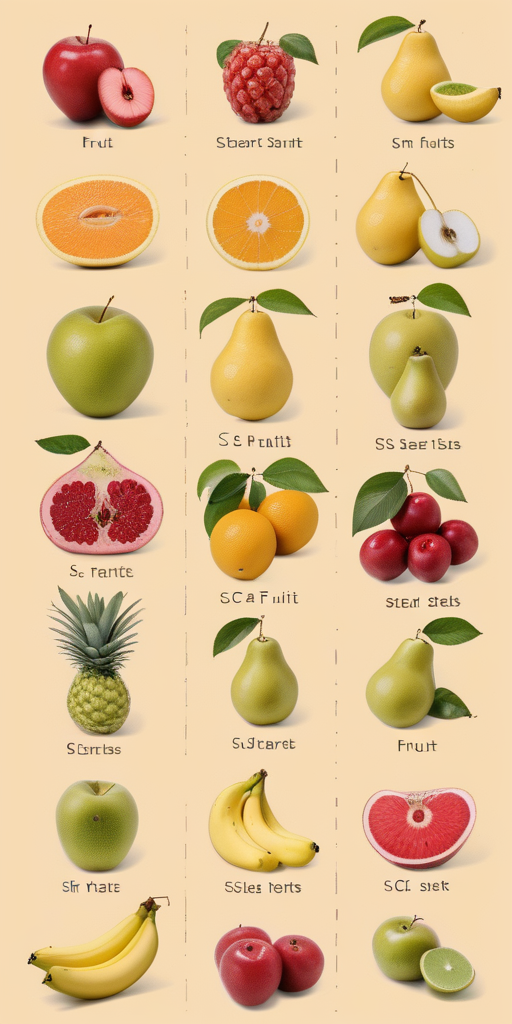 what fruit starts with s
