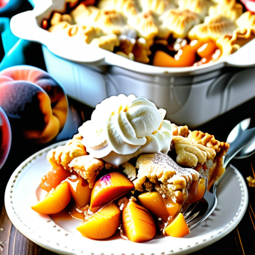 how to make peach cobbler with cake mix
