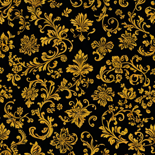 gold black background