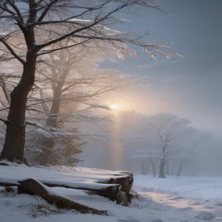 january background