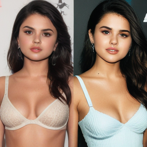 does selena gomez have fake boobs