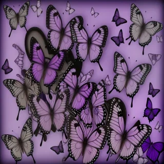 purple butterfly images