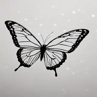 butterfly outline