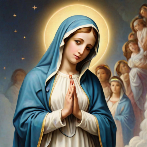 virgin mary clipart