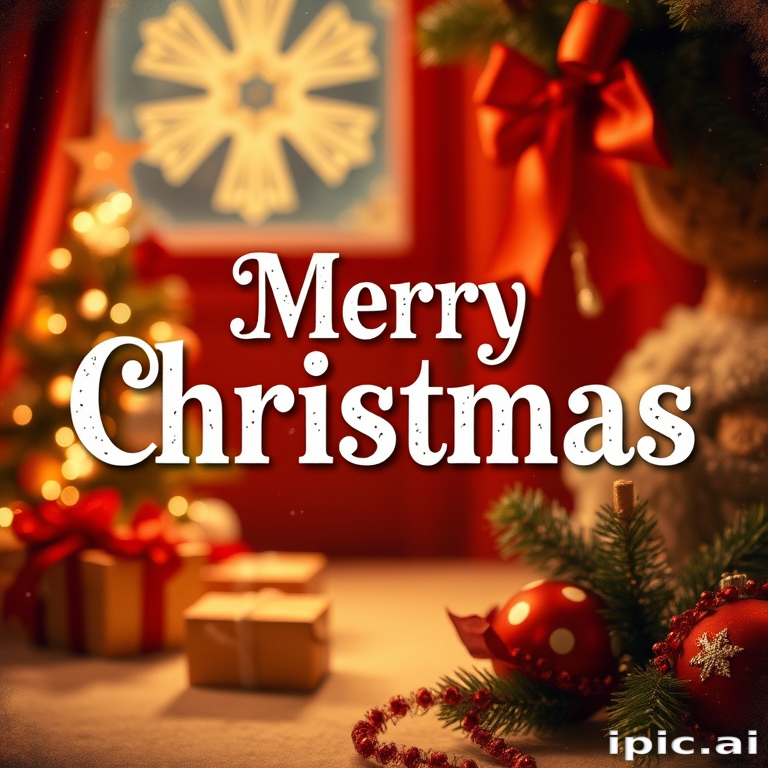 vintage merry christmas image