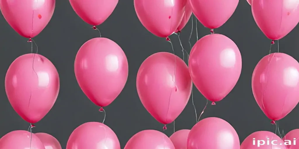 pink balloons png