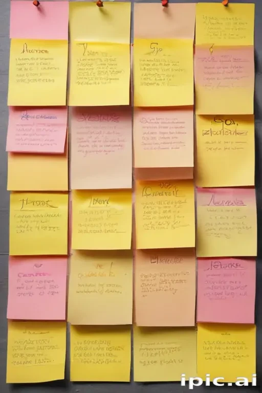 sticky note background