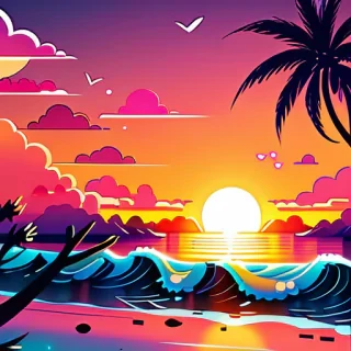 cute sunset wallpapers