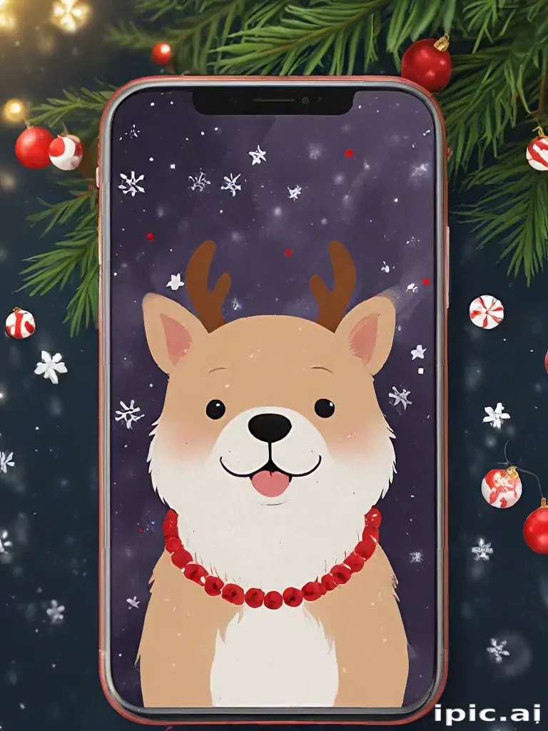 cute christmas phone backgrounds
