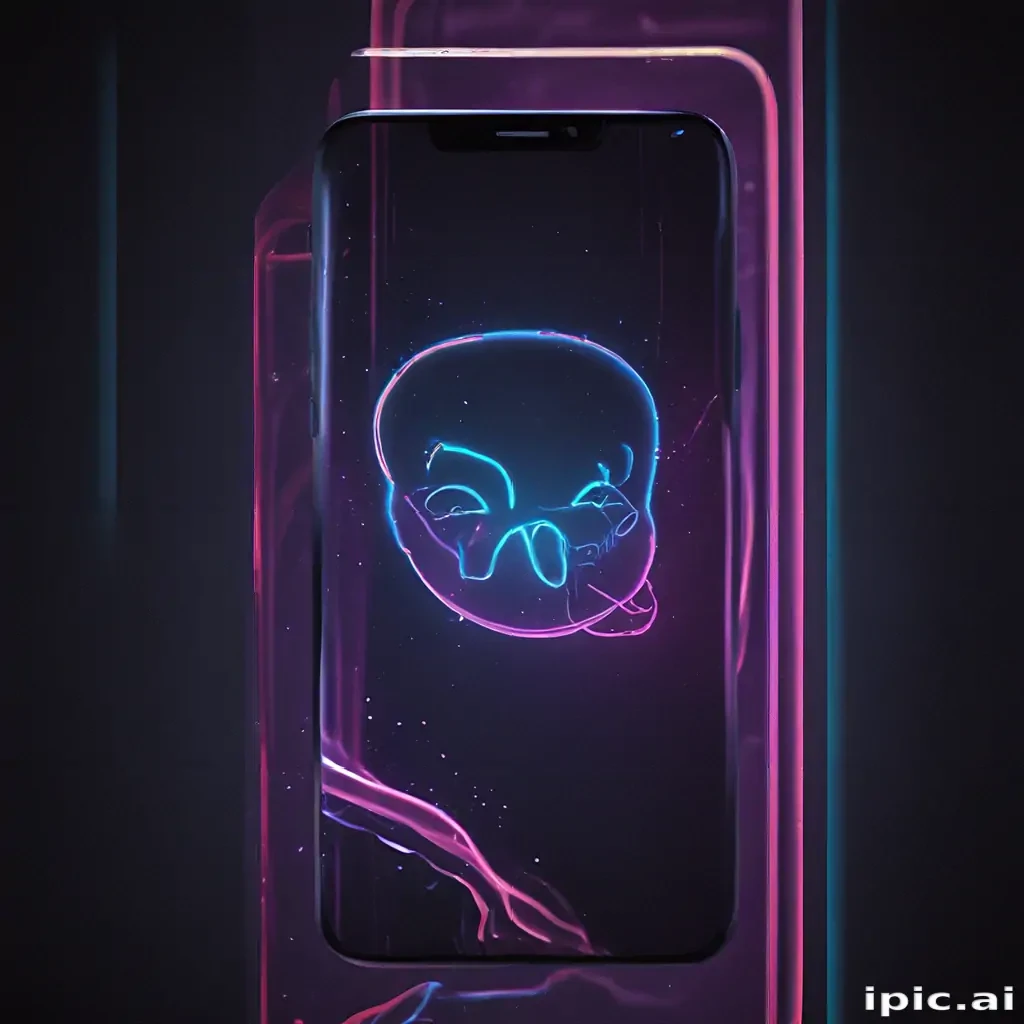 4k neon phone wallpaper