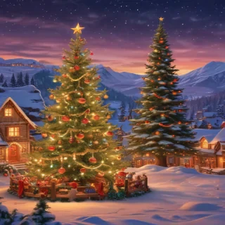 cartoon christmas backgrounds