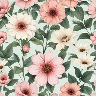 flower aesthetic drawings