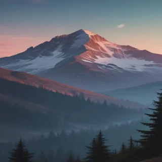 aesthetic mountain wallpaper