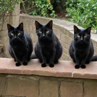 black cats