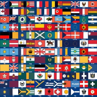 all country flags