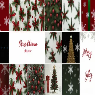 christmas backgrounds aesthetic