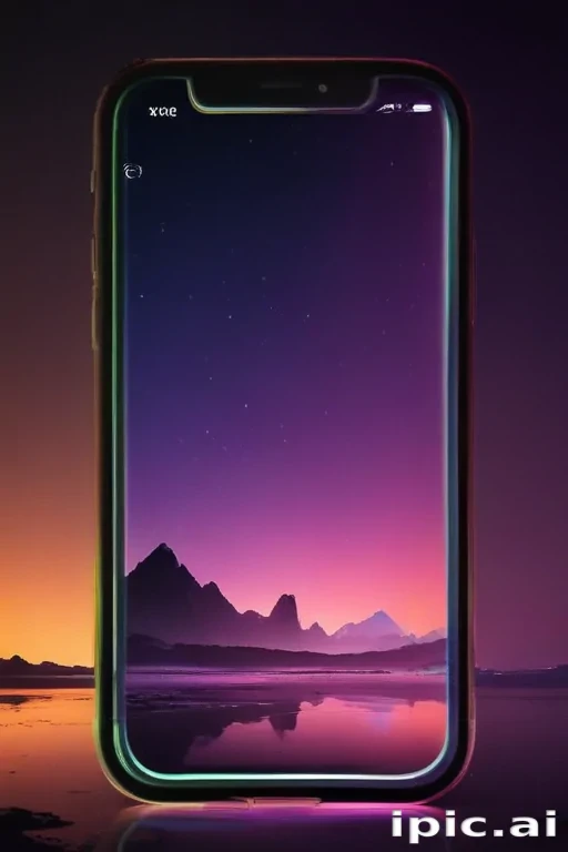 lock screen neon wallpaper iphone
