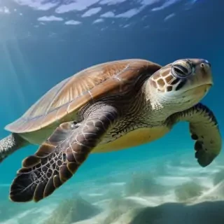 sea turtle desktop background