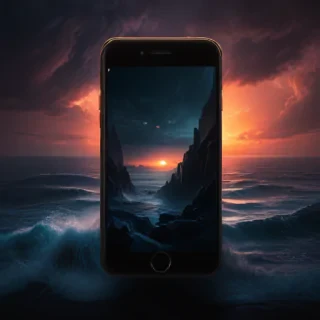 darkness phone wallpaper