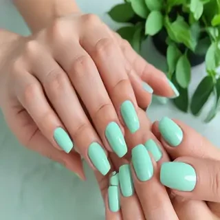 aesthetic mint green