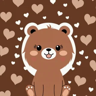 cute aesthetic wallpapers brown