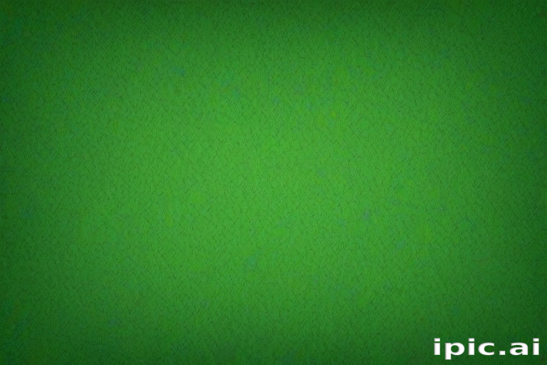 green background