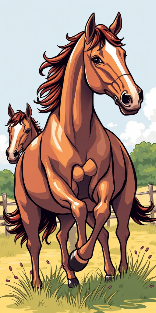 horses clip art