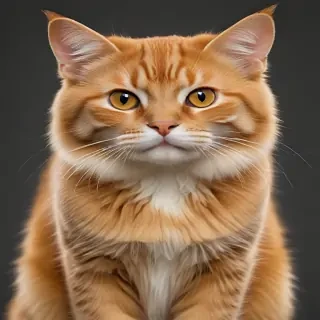 orange cat png