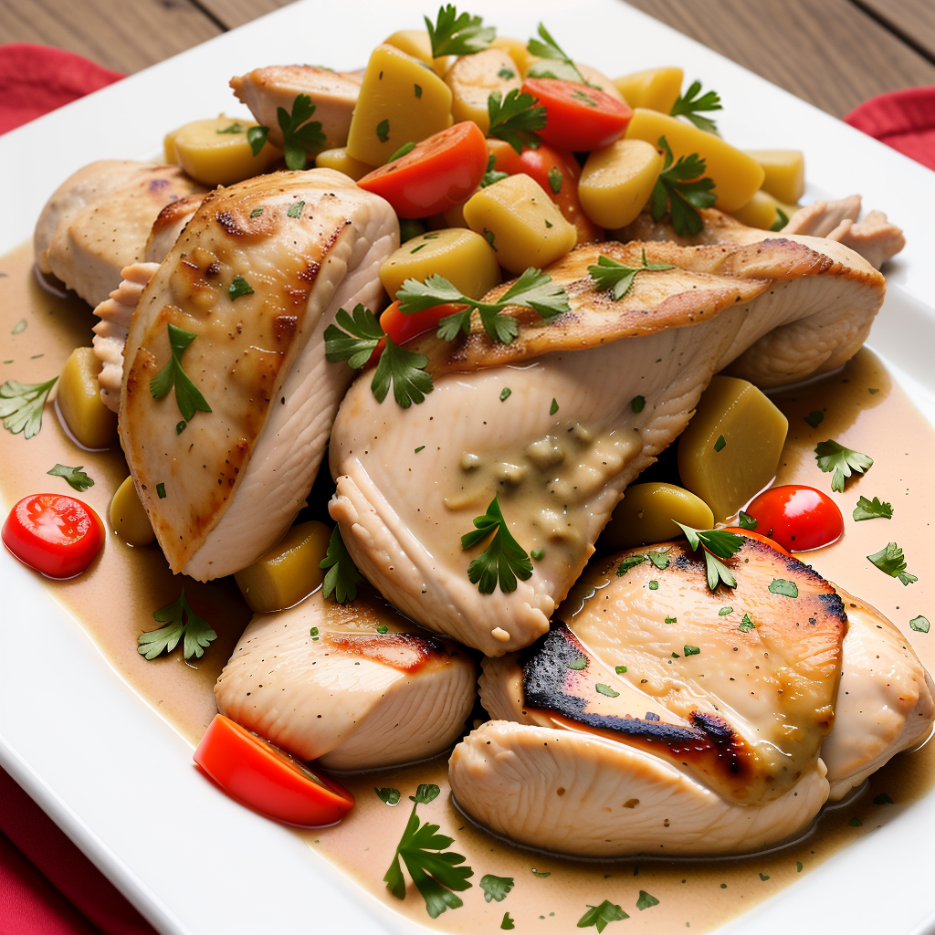 receta de fricase de pollo