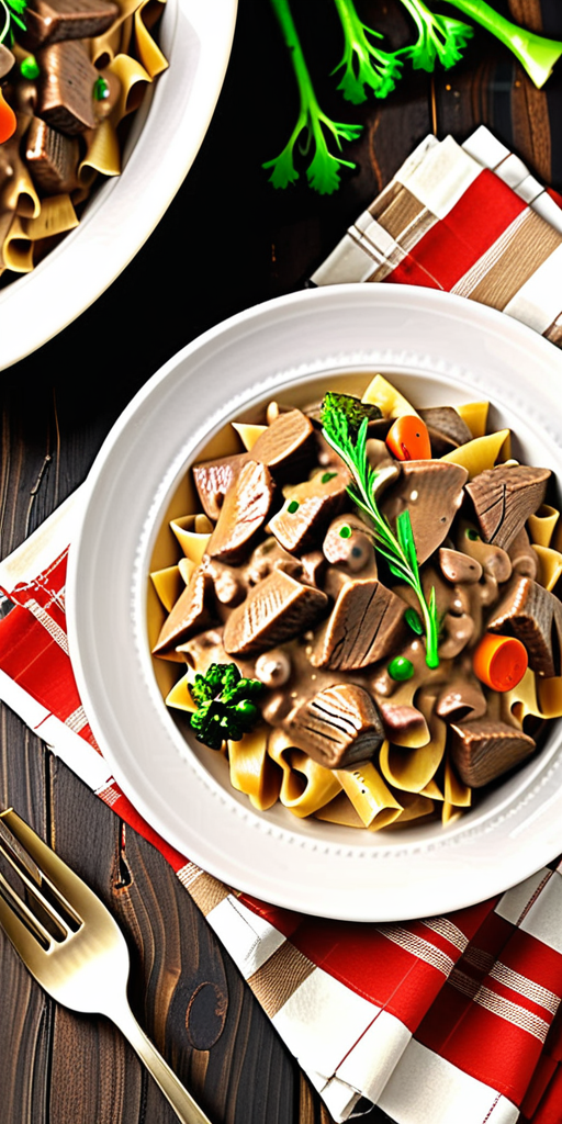 what vegetable to serve with beef stroganoff