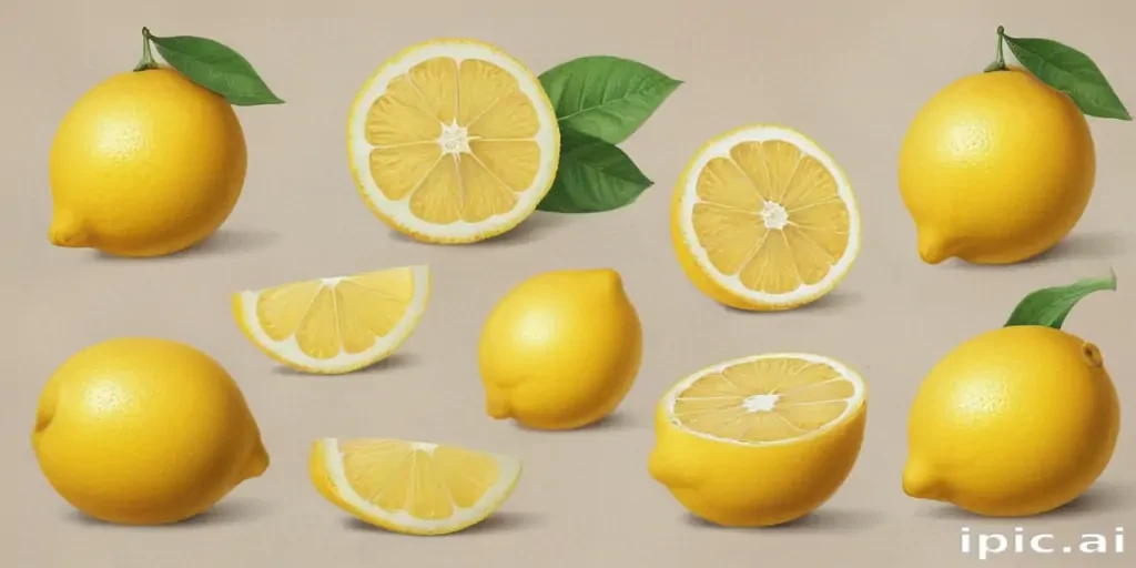 lemon clip art