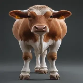 transparent cow png