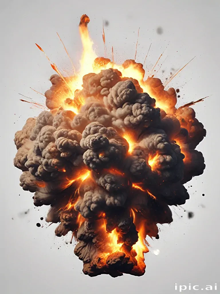 explosion transparent png