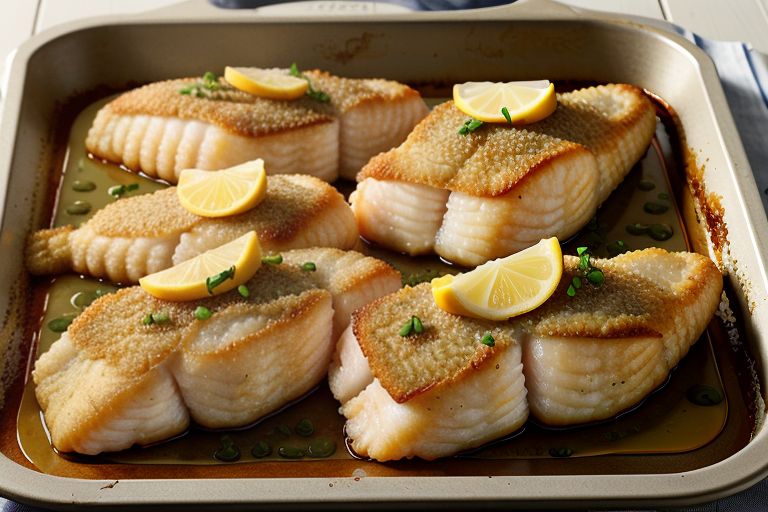 oven baked walleye no breading