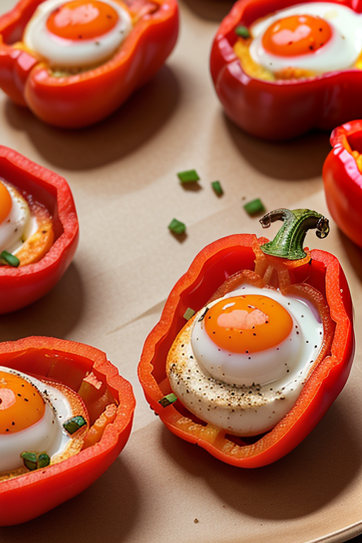 roasted red pepper egg bites
