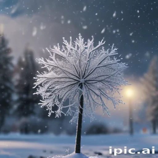 snow falling png