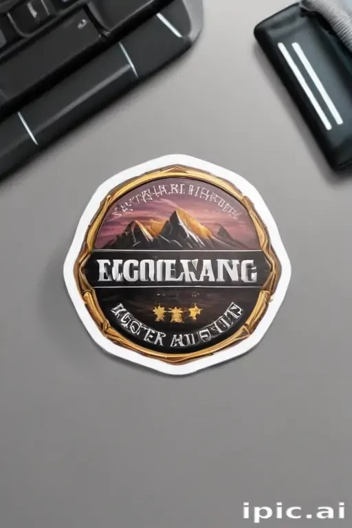 sticker mockup
