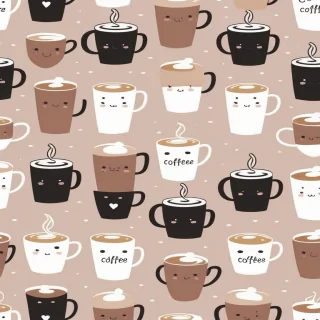 cute coffee wallpaper