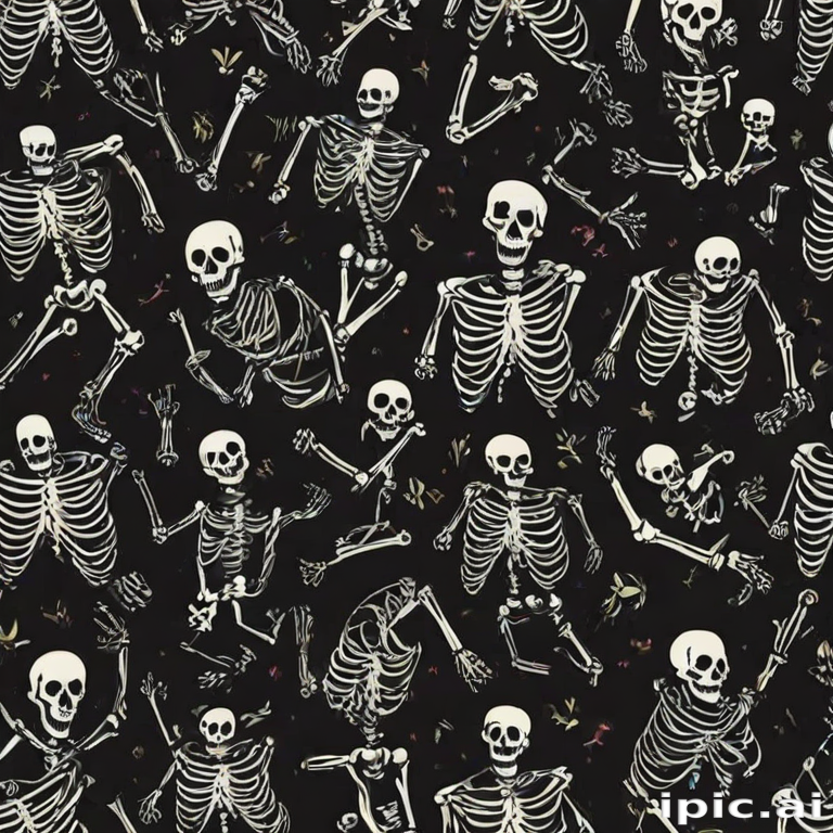 skeleton wallpaper
