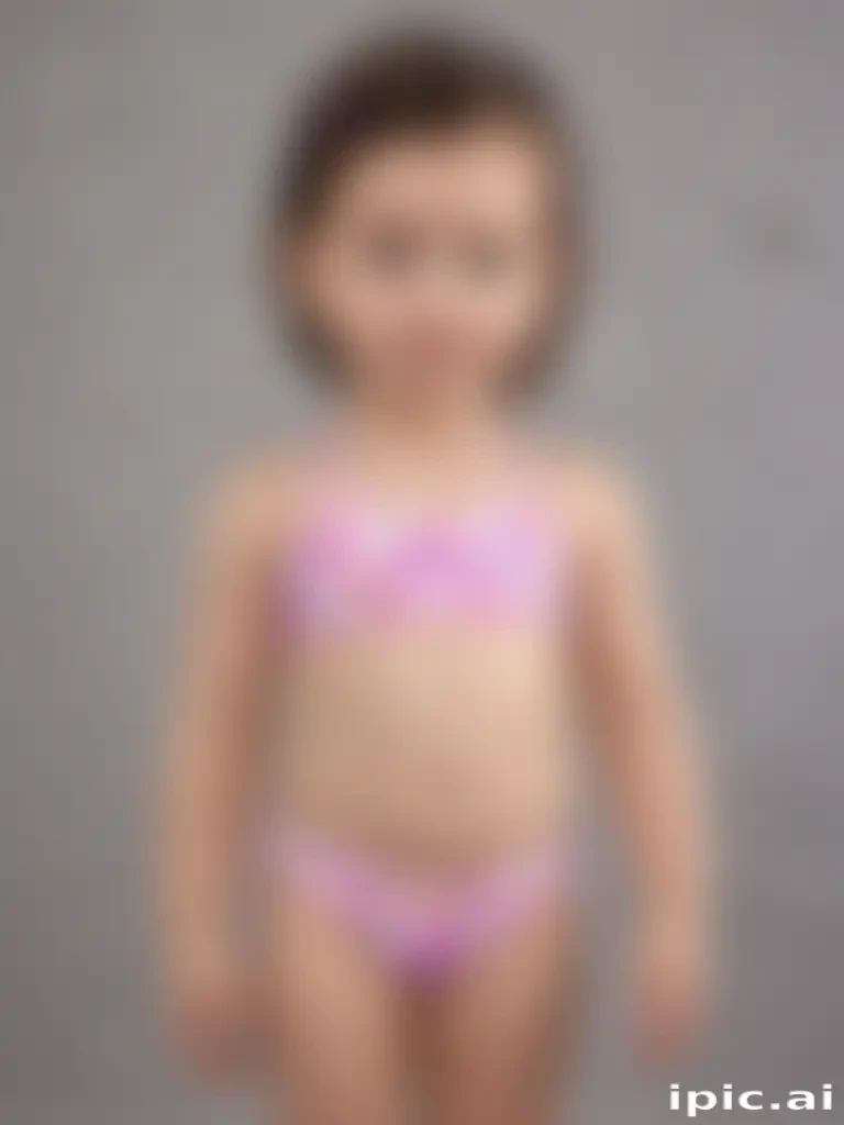 ai little girl bikini