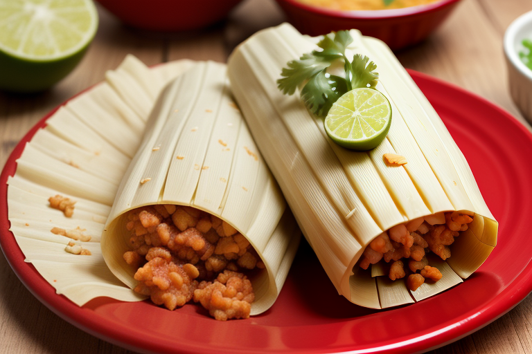 how many calories in a mexican tamale