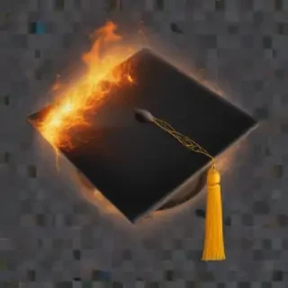 graduation cap transparent background