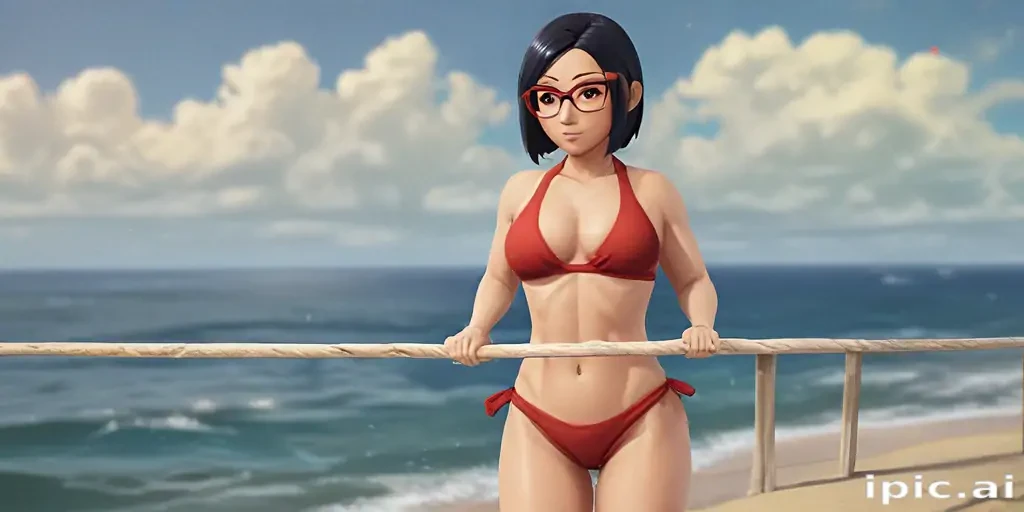 sarada bikini
