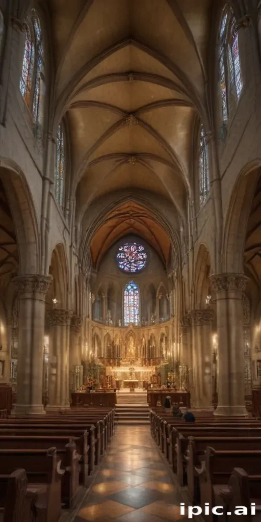 church drawing