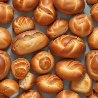 bread in cartoon