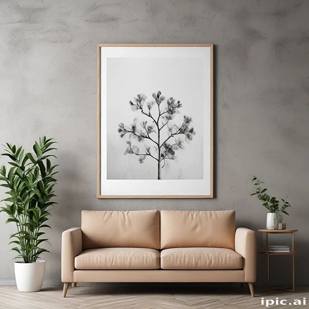 free wall art mockup