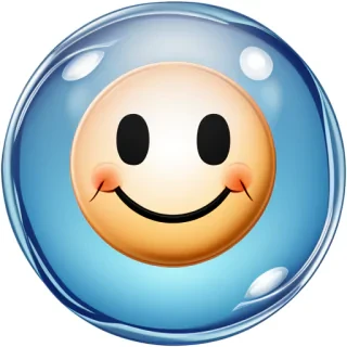 transparent smiley face